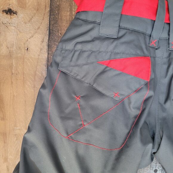 Boulder Gear Ski Pants~Youth~Gray Red Size Small Vacation Weekender - Picture 7 of 10